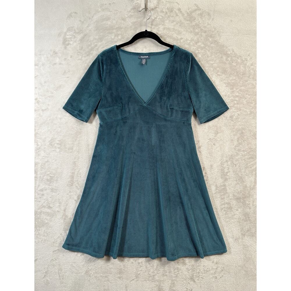 ModCloth Green Dress Size Medium Forest Fairy Earthy Retro Elfcore Whimsigoth